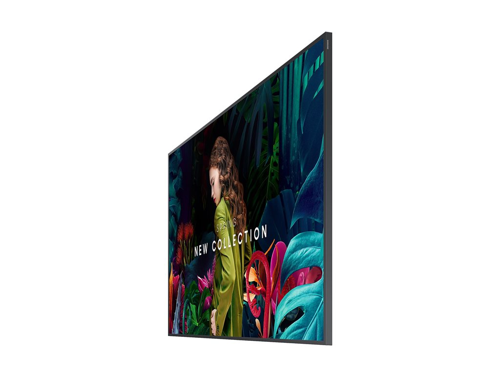 Samsung QB75C-N - 75 Diagonal Class QBC Series LED-backlit LCD display - Crystal UHD - digital signage - Tizen OS - 4K UHD (2160p)