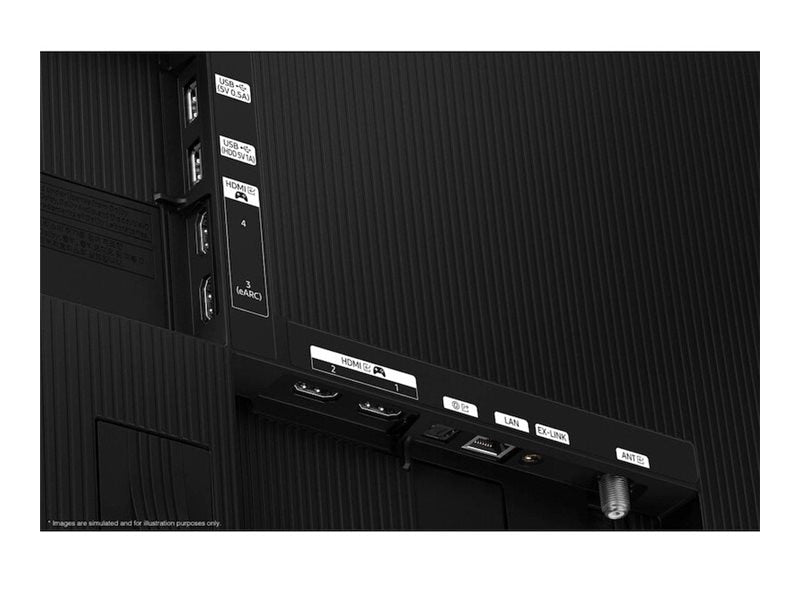 Samsung QN55S85FAFXZA 55" OLED 4K TV 120Hz Dolby Atmos for Gamers & Cinephiles