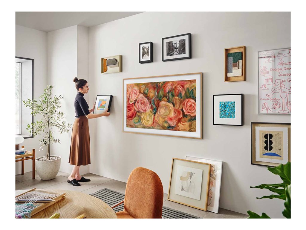 Samsung QN75LS03DAF - 75 Diagonal Class (74.5" viewable) - The Frame LS03D Series LED-backlit LCD TV - QLED - Smart TV - Tizen QN75LS03DAFXZA