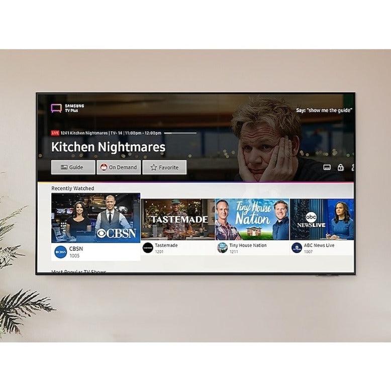Samsung QN90B QN75QN90BAF 74.5" Smart LED-LCD TV - 4K UHDTV - Titan Black, Sand Black