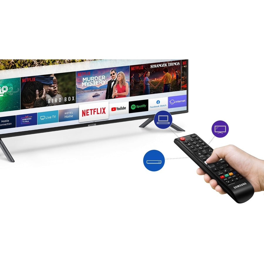 Samsung RU750 HG65RU750NF 65 Smart LED-LCD TV - 4K UHDTV - Charcoal Black" HG65RU750NFXZA