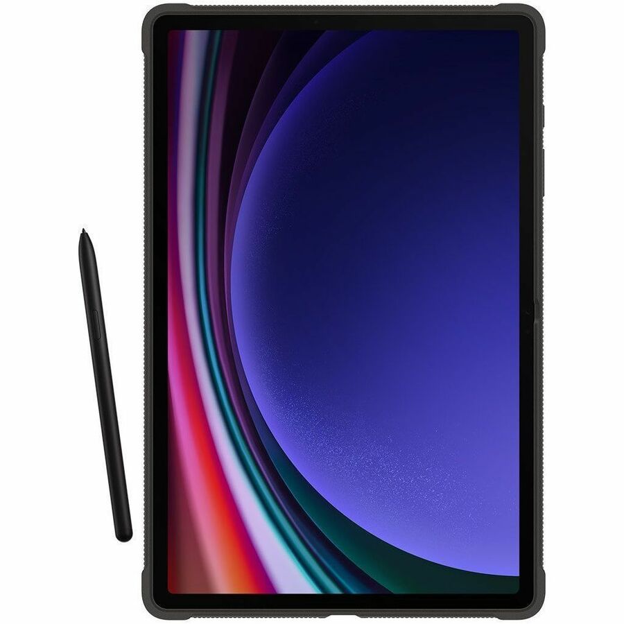 Samsung Rugged Carrying Case Samsung Galaxy Tab S9 Ultra Tablet Stylus - Drop Resistant Bu