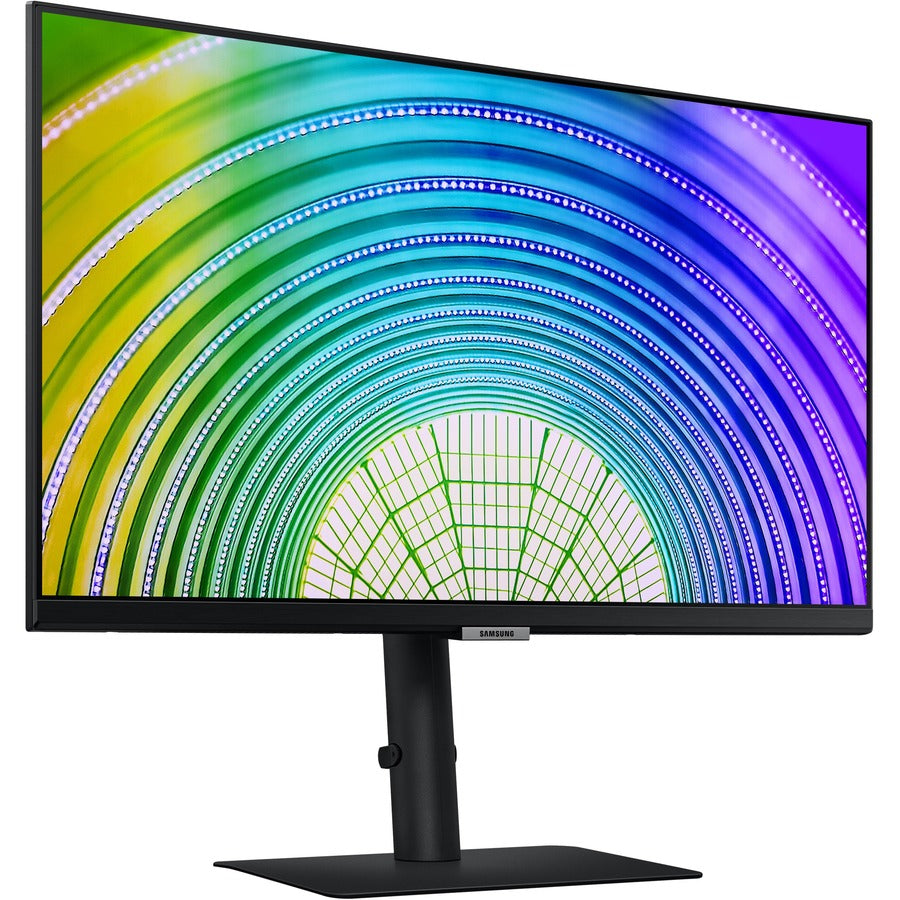 Samsung S27A600UUN 27 Class WQHD LCD Monitor - 16:9 - Black" LS27A600UUNXGO