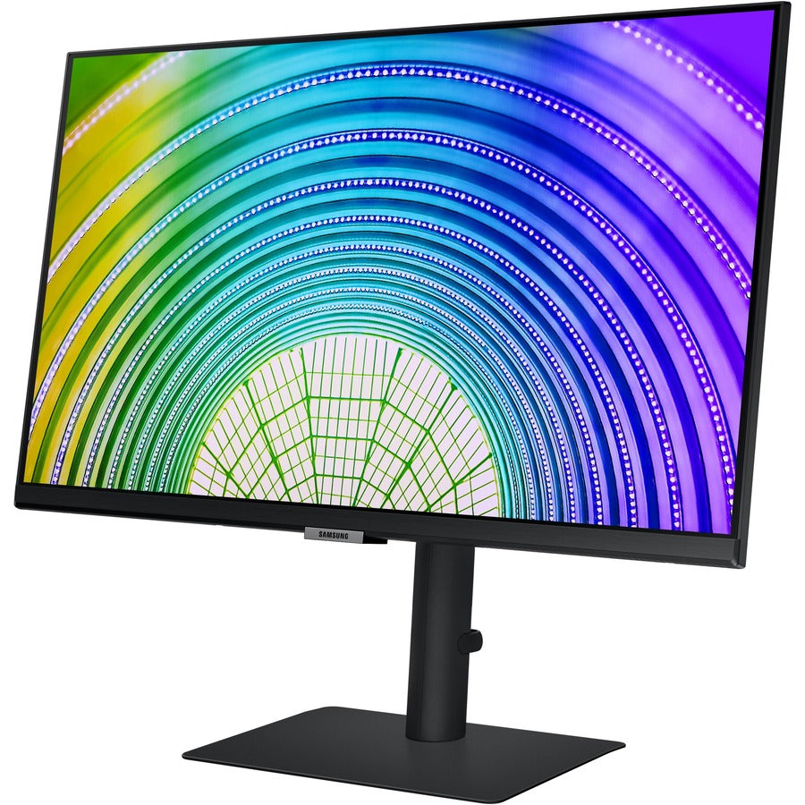 Samsung S27A600UUN 27 Class WQHD LCD Monitor - 16:9 - Black" LS27A600UUNXGO