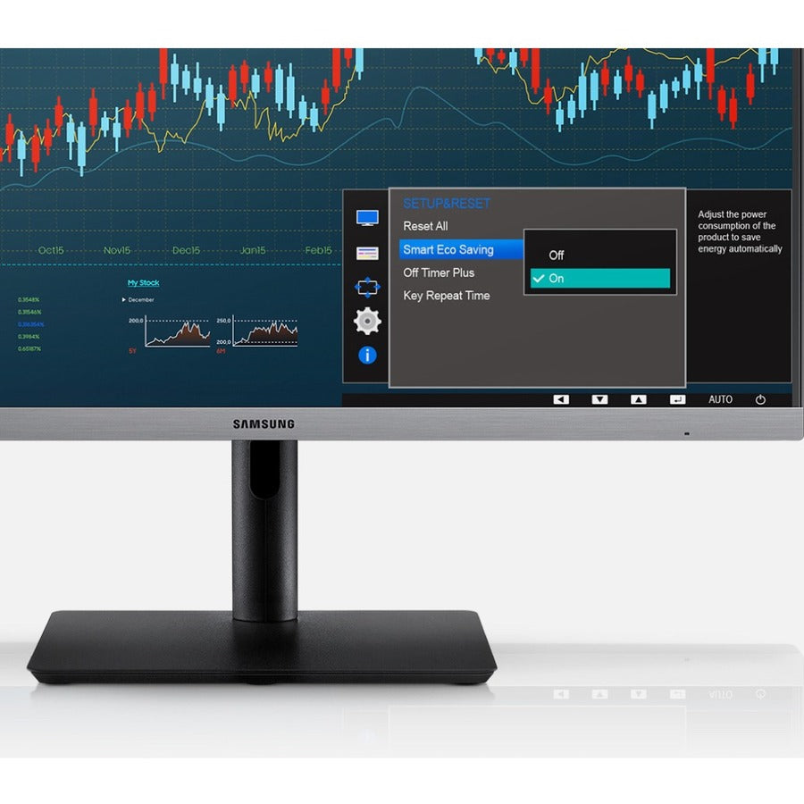 Samsung S27R650FDN 27 Class Full HD LCD Monitor - 16:9 - Dark Blue Gray"