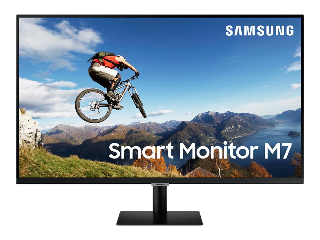 Samsung S32AM702UN - M70A Series - LED monitor - Smart - 32 (31.5" viewable) - 3840 x 2160 4K @ 60 Hz - VA - 250 cd/mï¿½