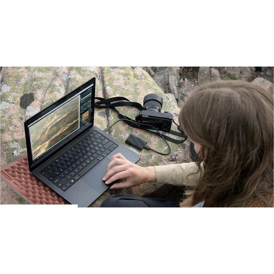 Samsung T9 1 TB Portable Solid State Drive - External - Black - Desktop PC, Notebook,