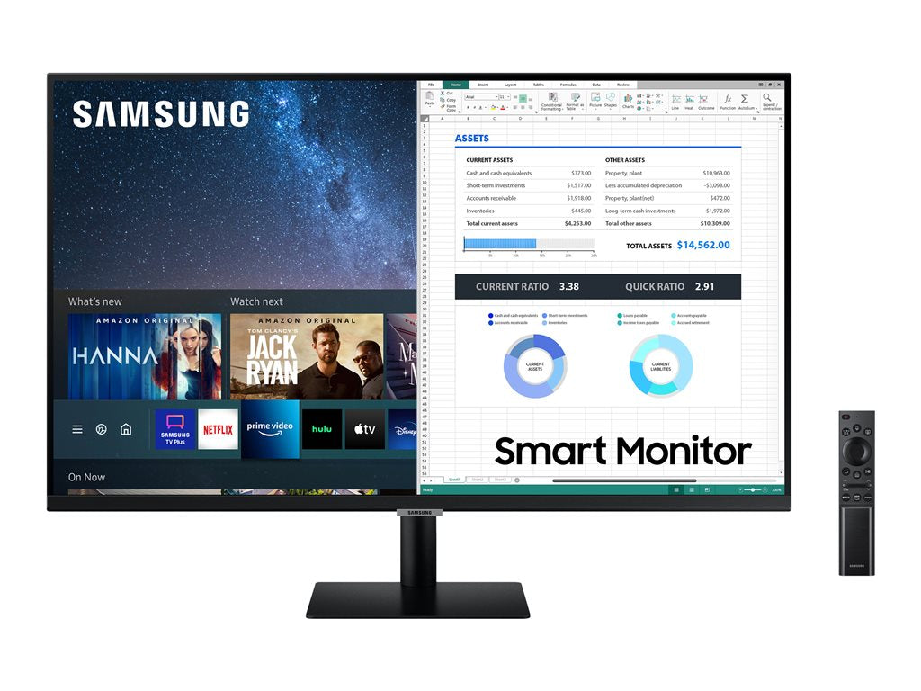 Samsung TDSourcing S27AM500NN - M50A Series - LED monitor - Smart - 27 - 1920 x 1080 Full HD (1080p) @ 60 Hz - VA - 250 cd/mï¿½ LS27AM500NNXZA