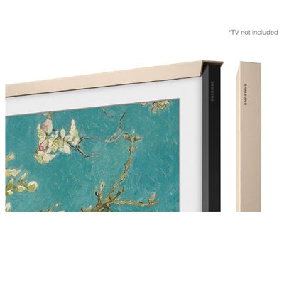 Samsung The Frame 43" Customizable Bezel - Sand Gold Metal