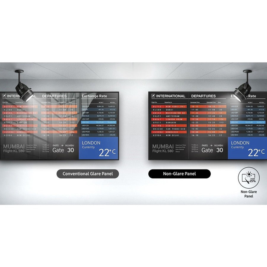 Samsung UH46N-E - Extreme Narrow Bezel Videowall Display for Business