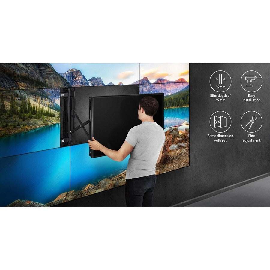 Samsung UH46N-E - Extreme Narrow Bezel Videowall Display for Business