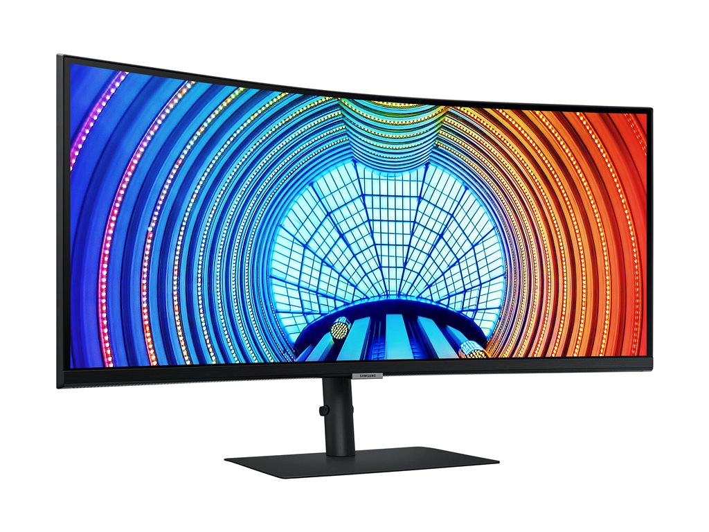 Samsung ViewFinity S6 S34C654VAN - S65VC Series - LED monitor - curved - 34 - 3440 x 1440 UWQHD @ 100 Hz - VA - 350 cd/mï¿½ -