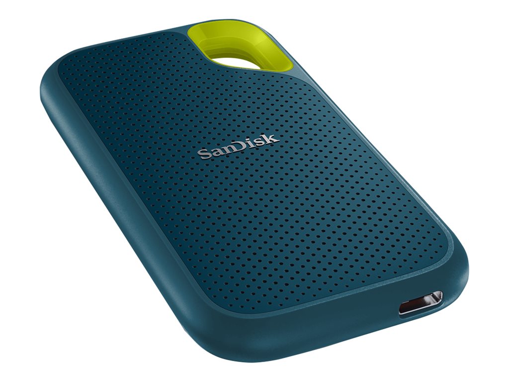 SanDisk Extreme Portable V2 - SSD - encrypted - 2 TB - external (portable) - USB 3.2 Gen 2 (USB-C connector) - 256-bit