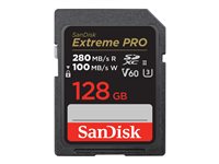 SanDisk Extreme Pro 128GB UHS-II V60 Memory Card for Pros