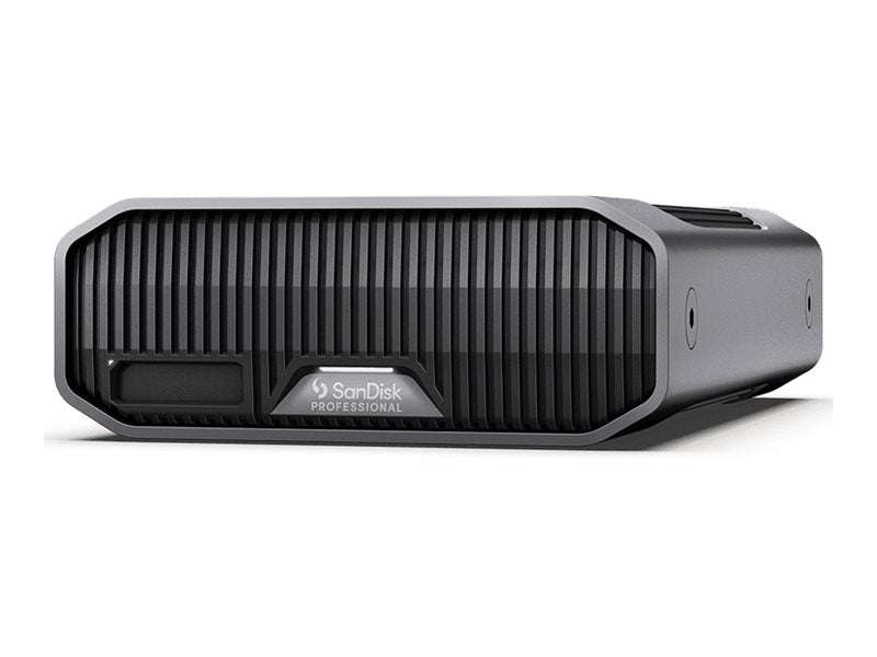 SanDisk Professional G-DRIVE PROJECT - Hard drive - Enterprise - 18 TB - external (desktop) - USB 3.2 Gen 2 / Thunderbolt 3 (USB-C SDPHG1H-018T-NBAAD