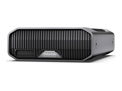 SanDisk Professional G-DRIVE PROJECT - Hard drive - Enterprise - 22 TB - external (desktop) - USB 3.2 Gen 2 / Thunderbolt 3 (USB-C SDPHG1H-022T-NBAAD