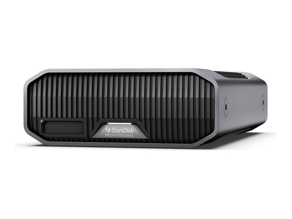 SanDisk Professional G-DRIVE PROJECT - Hard drive - Enterprise - 24 TB - external (desktop) - USB 3.2 Gen 2 / Thunderbolt 3 (USB-C SDPHG1H-024T-NBAAD
