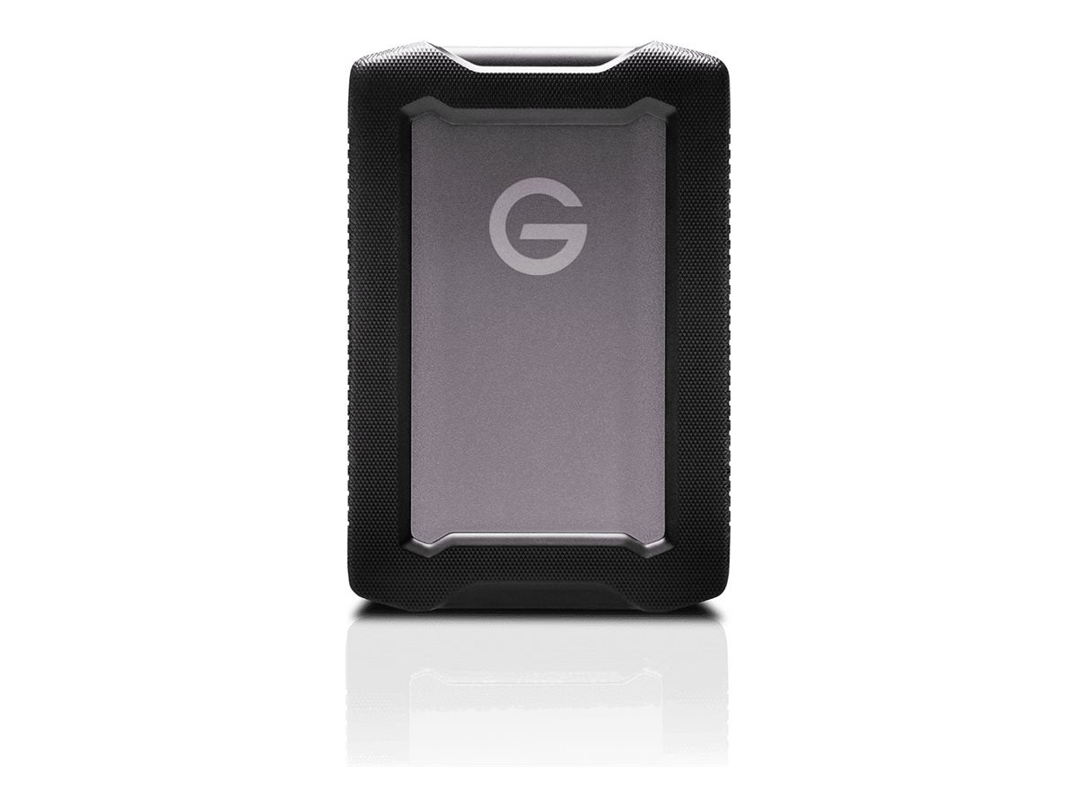 SanDisk Professional G-Drive ArmorATD - Hard drive - 2 TB - external (portable) - 2.5 - USB 3.2 Gen 1 (USB-C connector)" SDPH81G-002T-GBA1D