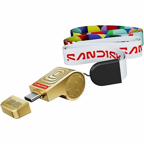 SanDisk USB-C Flash Drive 128GB Fast Portable Storage FWC 2026 Global Edition