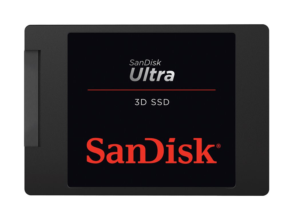 SanDisk Ultra 3D - SSD - 1 TB - internal - 2.5 - SATA 6Gb/s" SDSSDH3-1T00-G26