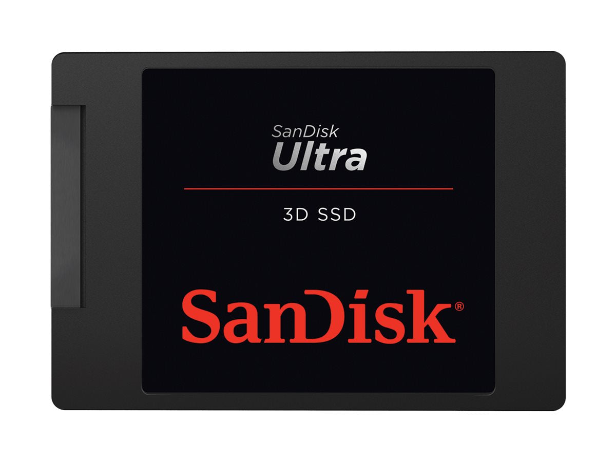 SanDisk Ultra 3D - SSD - 1 TB - internal - 2.5 - SATA 6Gb/s" SDSSDH3-1T00-G26