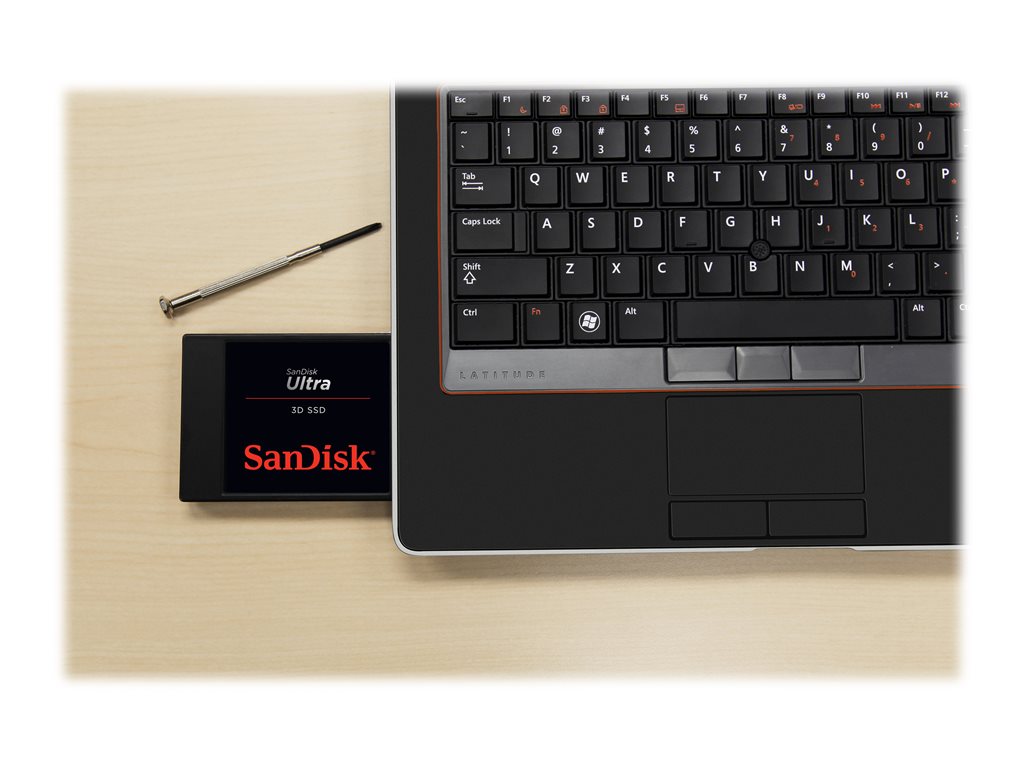 SanDisk Ultra 3D - SSD - 4 TB - internal - 2.5 - SATA 6Gb/s" SDSSDH3-4T00-G25
