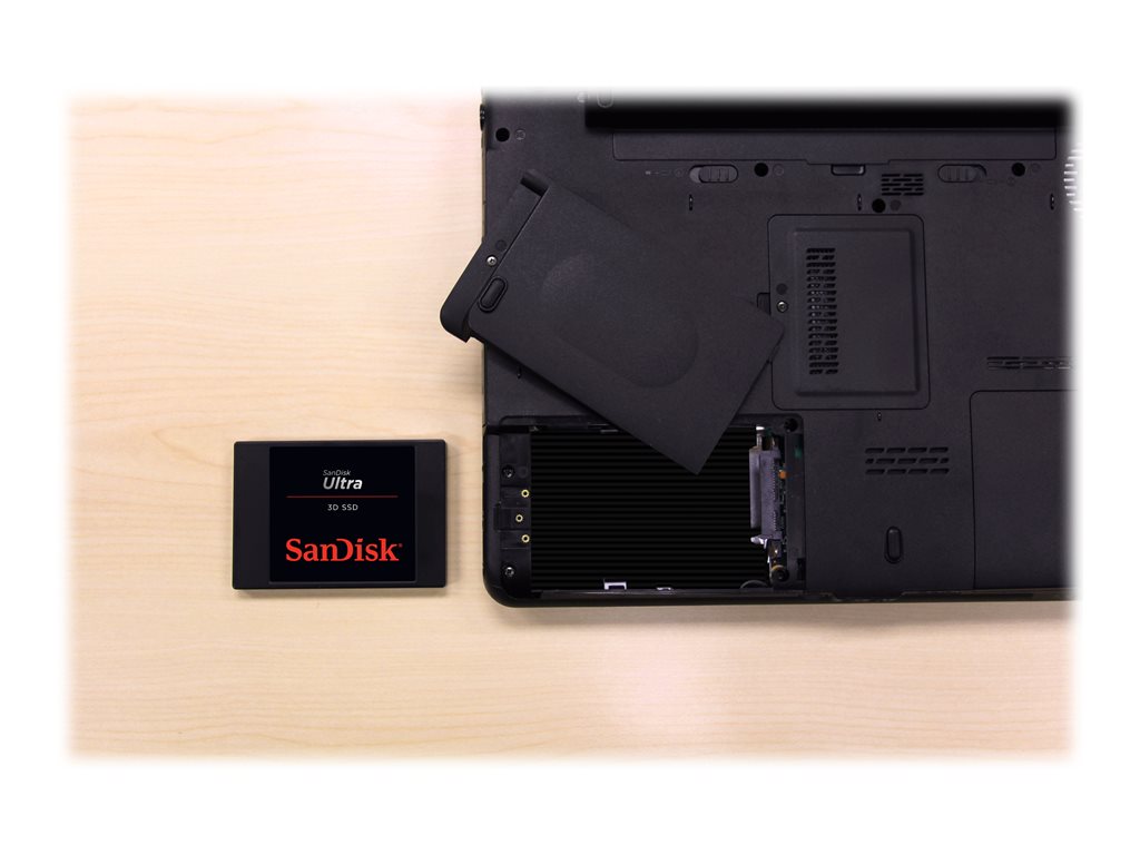 SanDisk Ultra 3D - SSD - 4 TB - internal - 2.5 - SATA 6Gb/s" SDSSDH3-4T00-G25