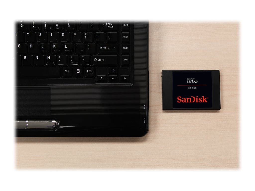 SanDisk Ultra 3D - SSD - 4 TB - internal - 2.5 - SATA 6Gb/s" SDSSDH3-4T00-G25