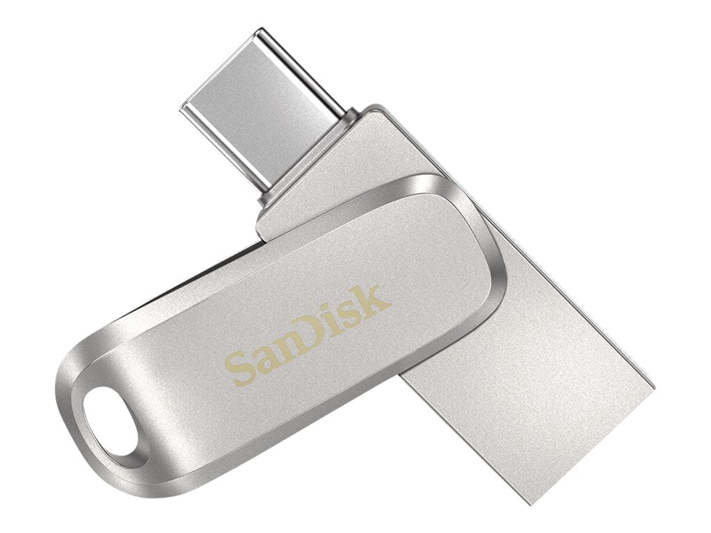 SanDisk Ultra Dual Drive Luxe - USB flash drive - 64 GB - USB 3.1 Gen 1 / USB-C SDDDC4-064G-A46