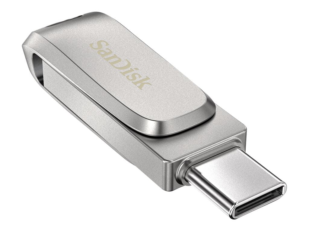 SanDisk Ultra Dual Drive Luxe - USB flash drive - 64 GB - USB 3.1 Gen 1 / USB-C SDDDC4-064G-A46