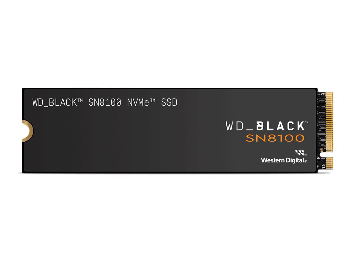 SanDisk WD Black SN8100 2TB NVMe M.2 2280 SSD No Heatsink for Gamers