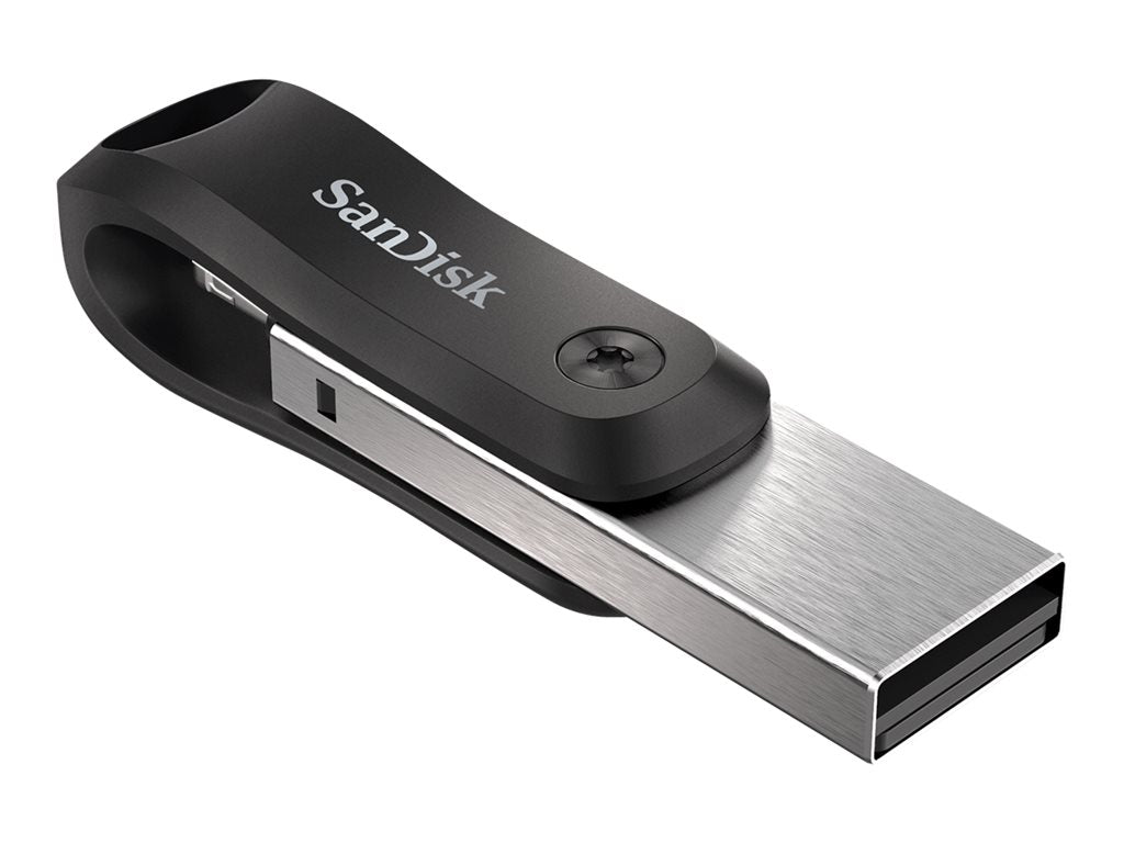 SanDisk iXpand Go - USB flash drive - 64 GB - USB 3.0 / Lightning SDIX60N-064G-AN6NN