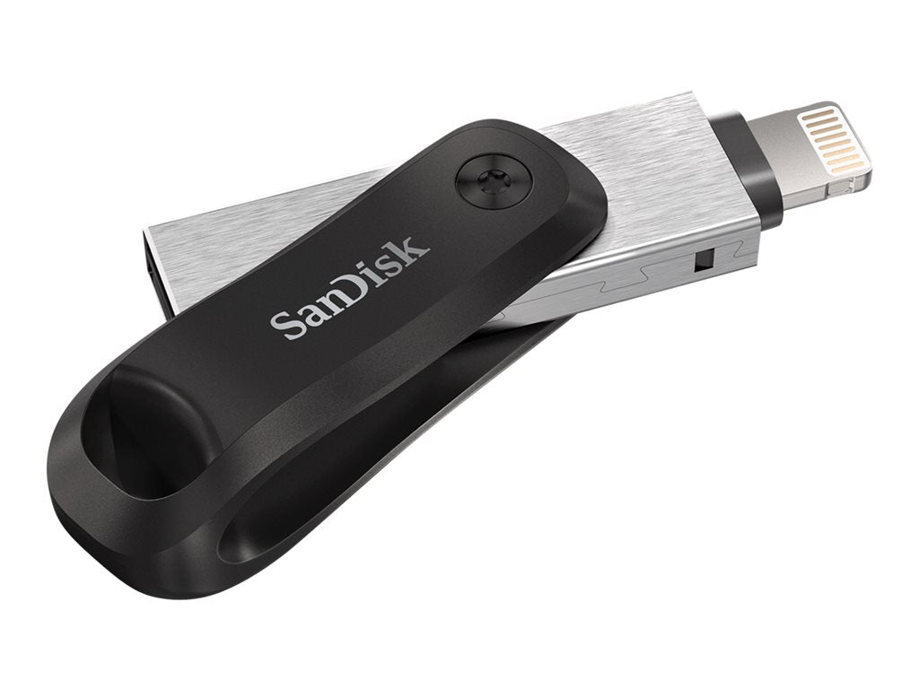 SanDisk iXpand Go - USB flash drive - 64 GB - USB 3.0 / Lightning SDIX60N-064G-AN6NN