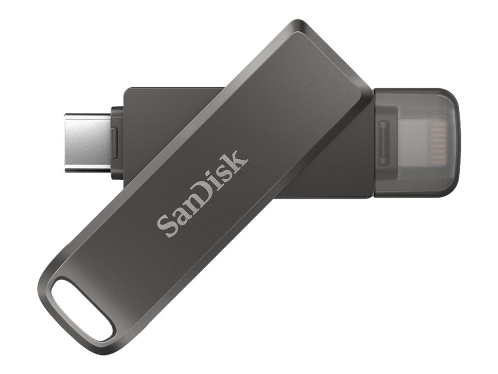 SanDisk iXpand Luxe - USB flash drive - 256 GB - USB-C / Lightning SDIX70N-256G-AN6NE