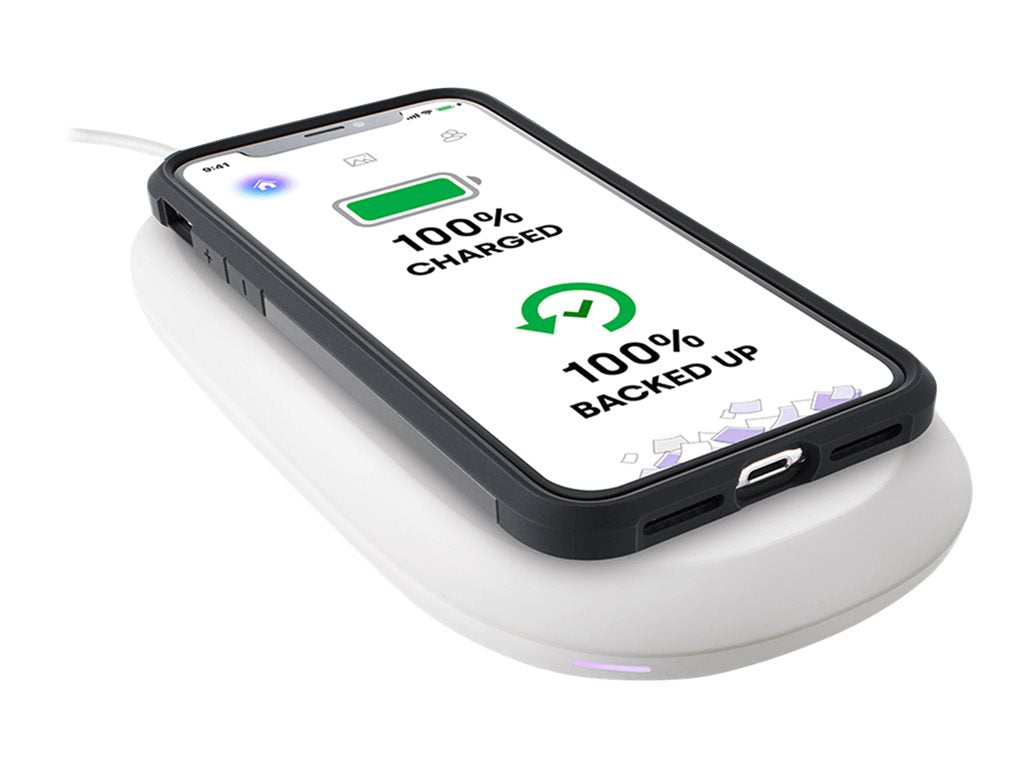 SanDisk iXpand Wireless Charger - USB flash drive with built-in charger - 256 GB SDIZ90N-256G-AN4LE