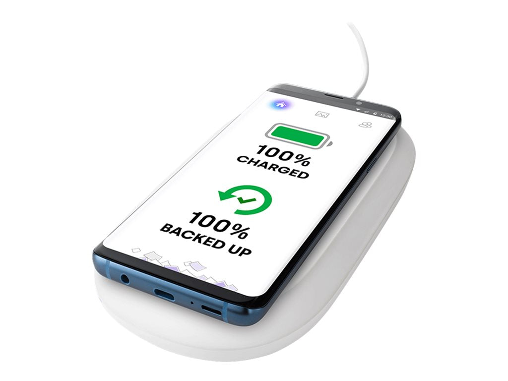 SanDisk iXpand Wireless Charger - USB flash drive with built-in charger - 256 GB SDIZ90N-256G-AN4LE