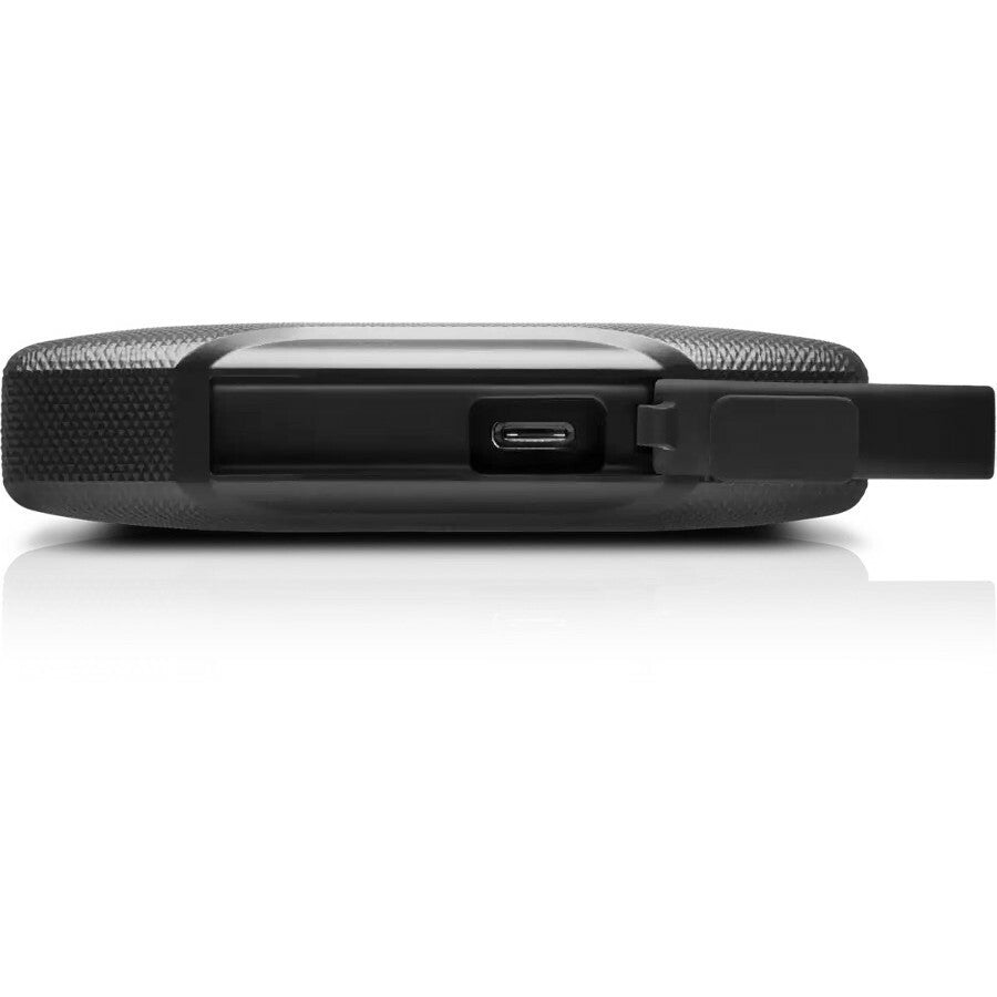 SanDisk Professional G-DRIVE ArmorATD SDPH81G-001T-GBAND 1 TB Portable Rugged Hard Drive - 2.5 External - Aluminum"