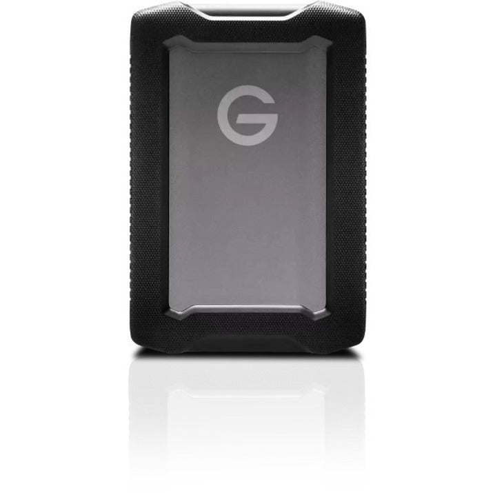 SanDisk Professional G-DRIVE ArmorATD SDPH81G-001T-GBAND 1 TB Portable Rugged Hard Drive - 2.5 External - Aluminum"
