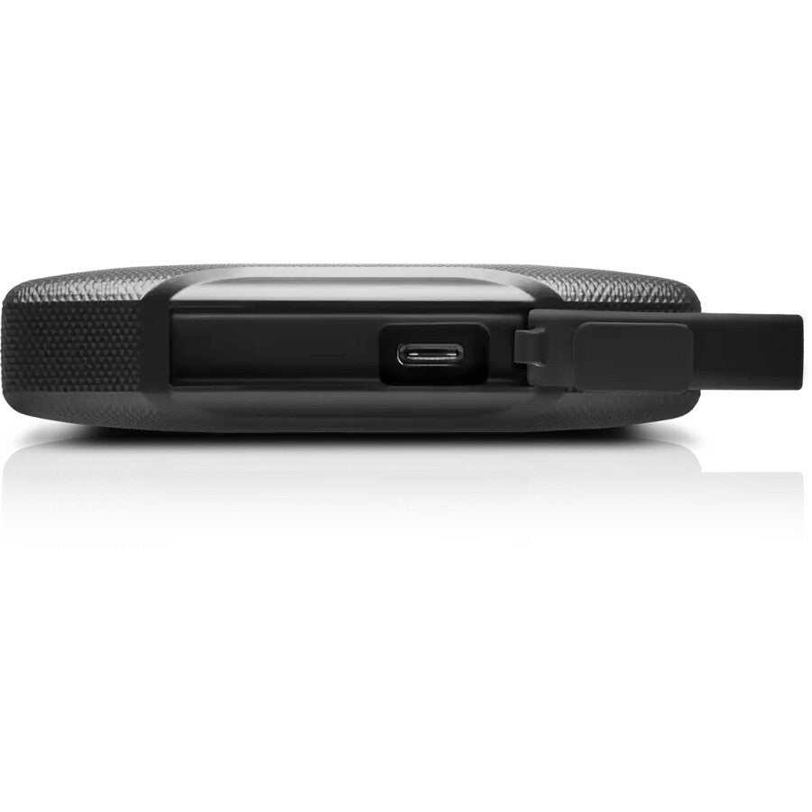 SanDisk Professional G-DRIVE ArmorATD SDPH81G-002T-GBAND 2 TB Portable Rugged Hard Drive - 2.5 External - Aluminum"