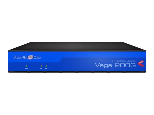 Sangoma Vega 200G - VoIP gateway - 1GbE - digital ports: 2 VEGA-200GV2-060KIT