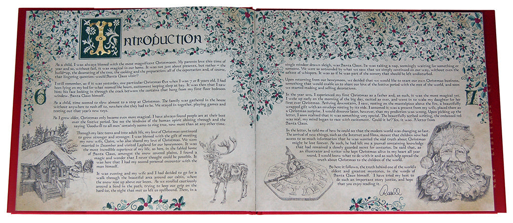 Santa Claus The Book Of Secrets [Hardcover]