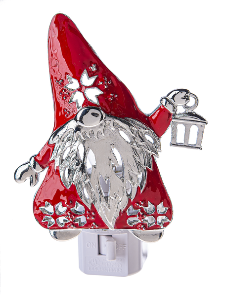 Santa Gnome Night Light