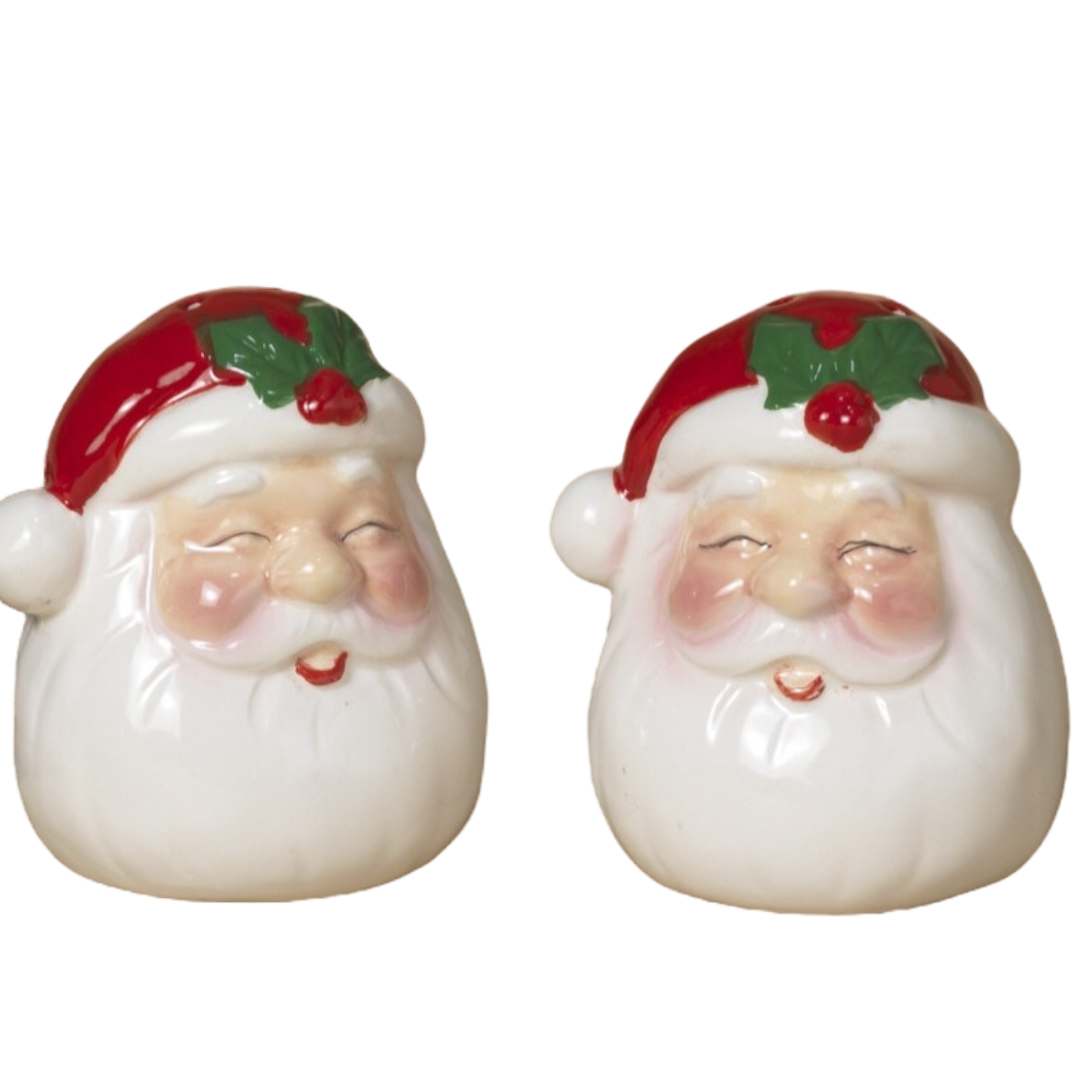 Santa Salt And Pepper Shakers