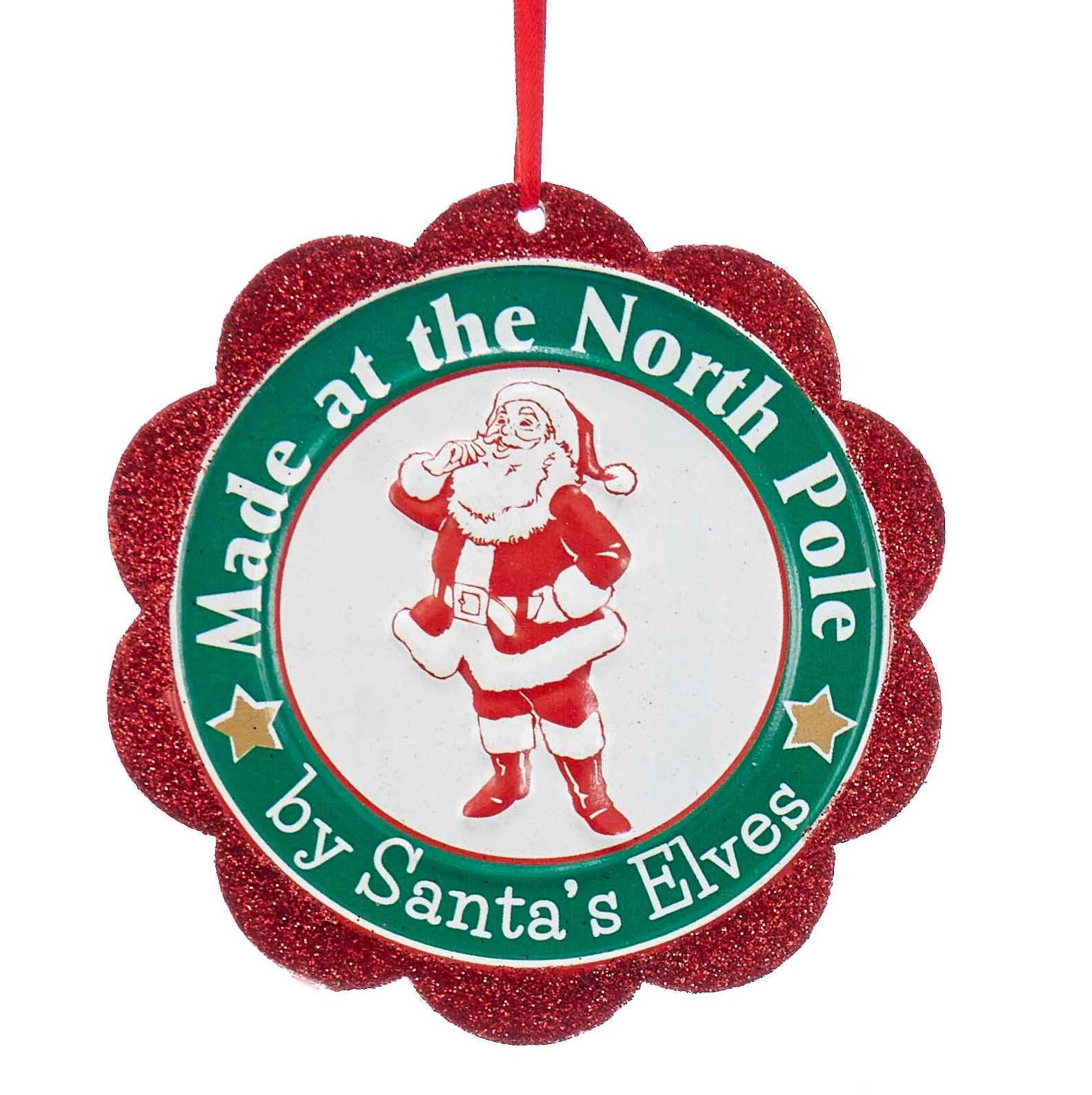 Santa Seal of Approval Ornament - Santa's Express