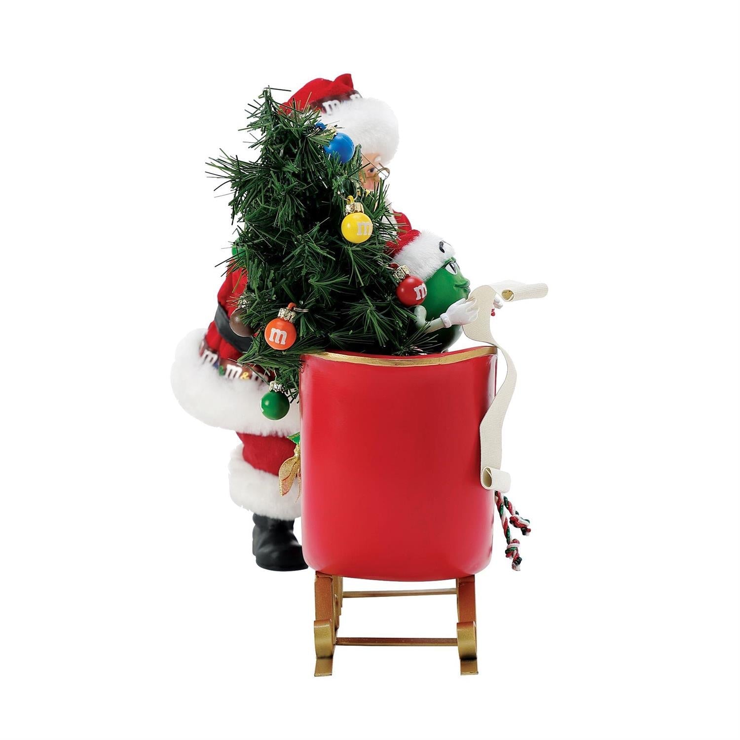 Santa and his M&M Sleigh