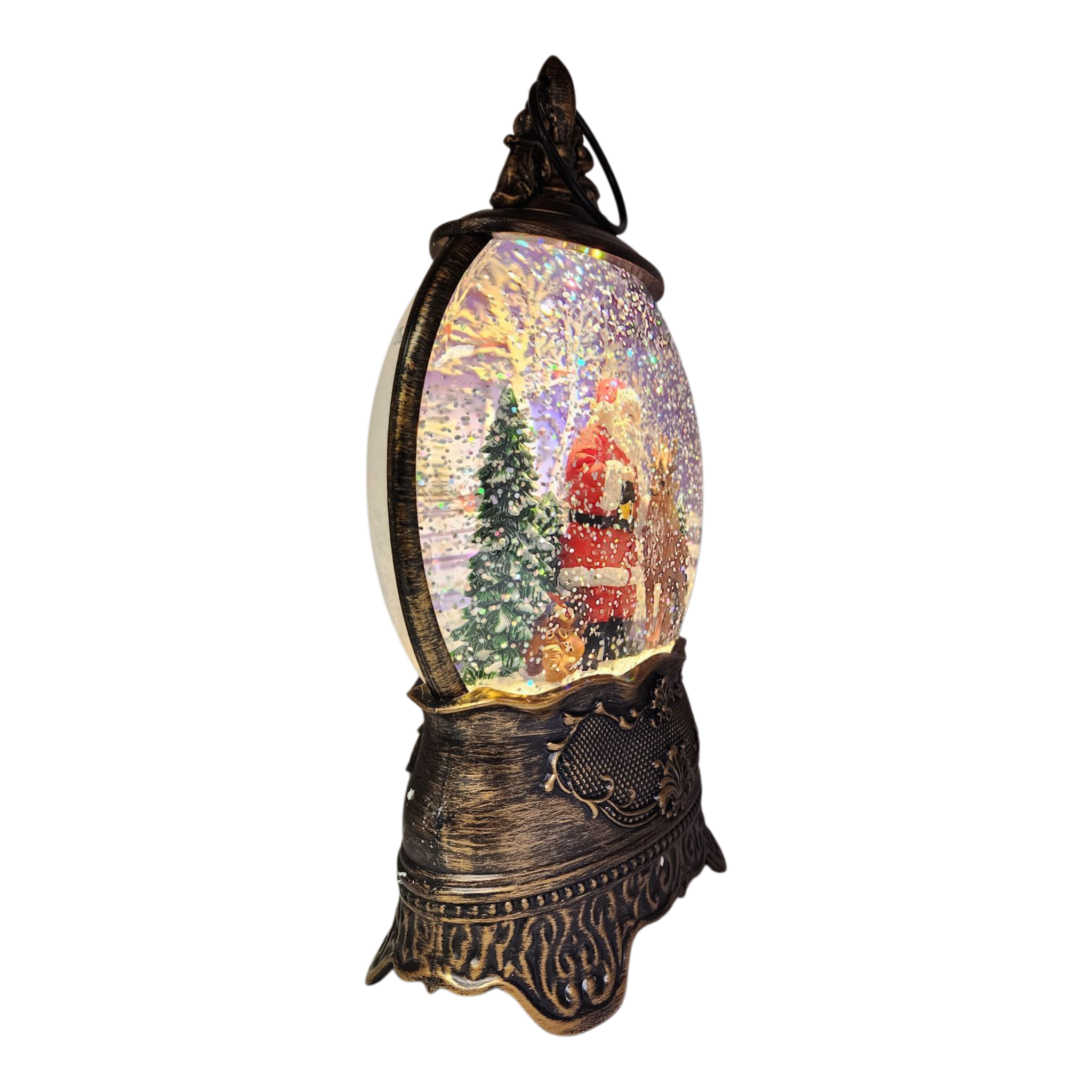 Santa's Enchanted Snow Globe