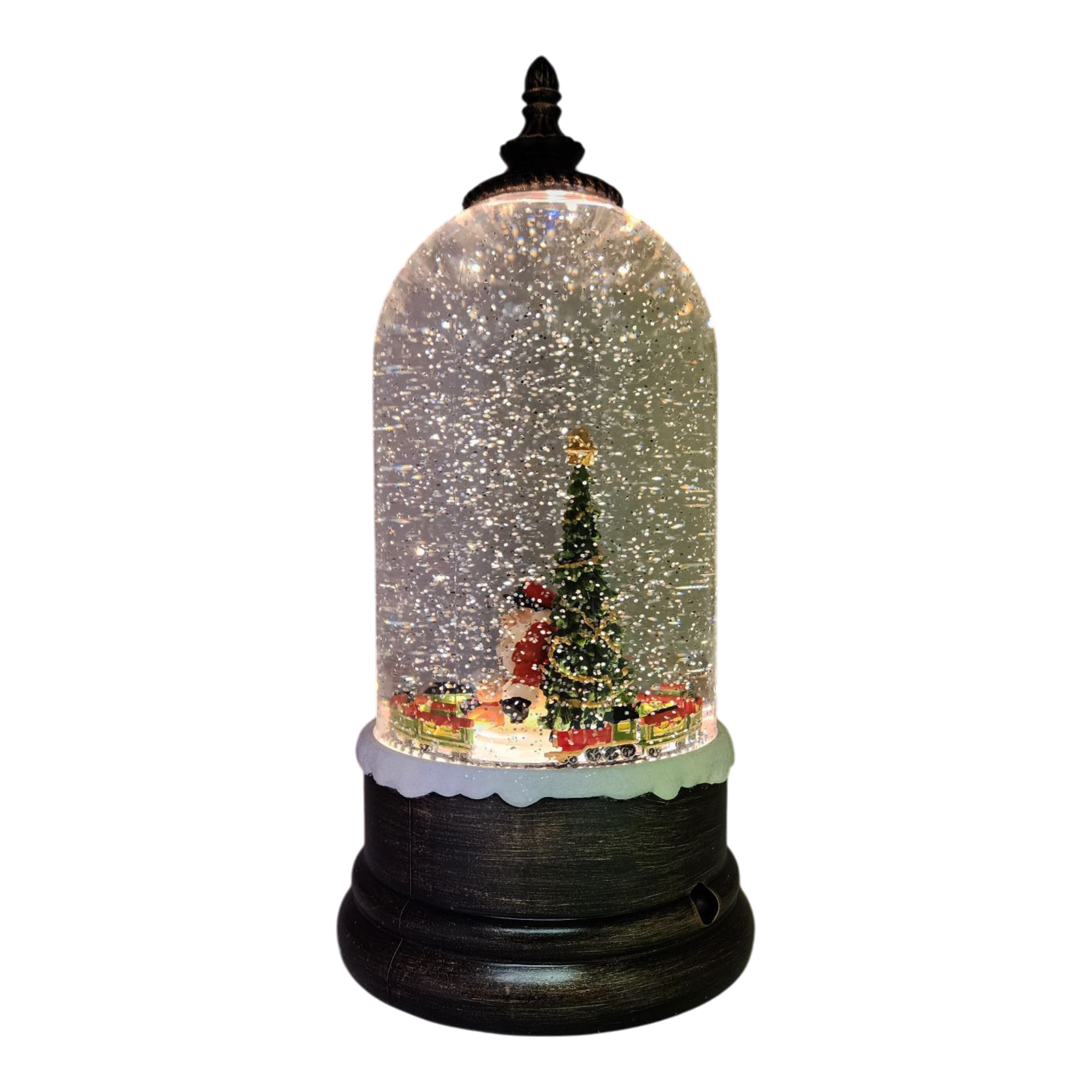 Santa's Magical Christmas Train Snow Globe