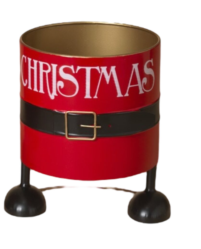 Santa's Merry Planter -