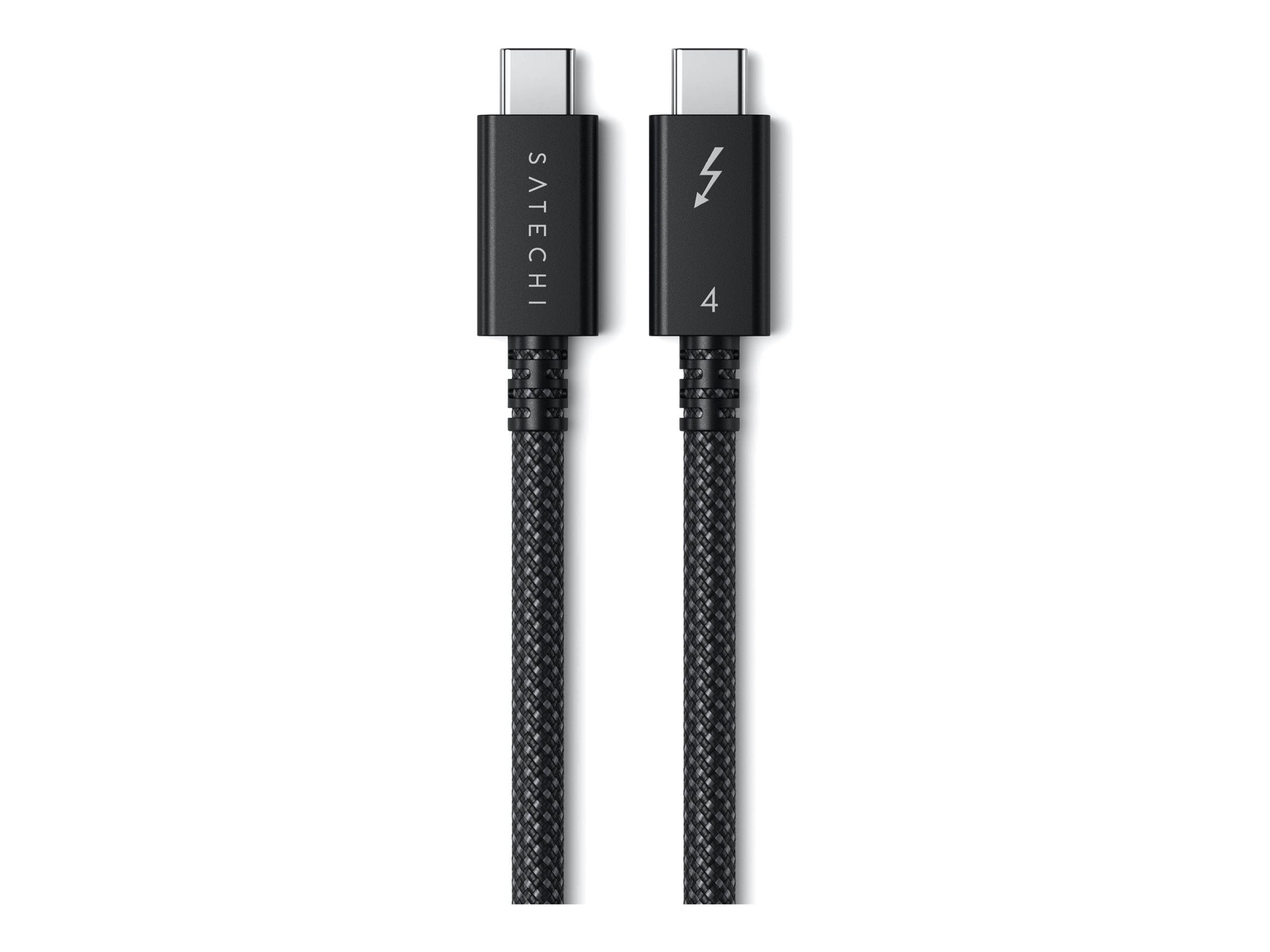 Satechi Pro - Thunderbolt cable - Thunderbolt 4 (M) to Thunderbolt 4 (M) - 3.3 ft ST-YTB100K