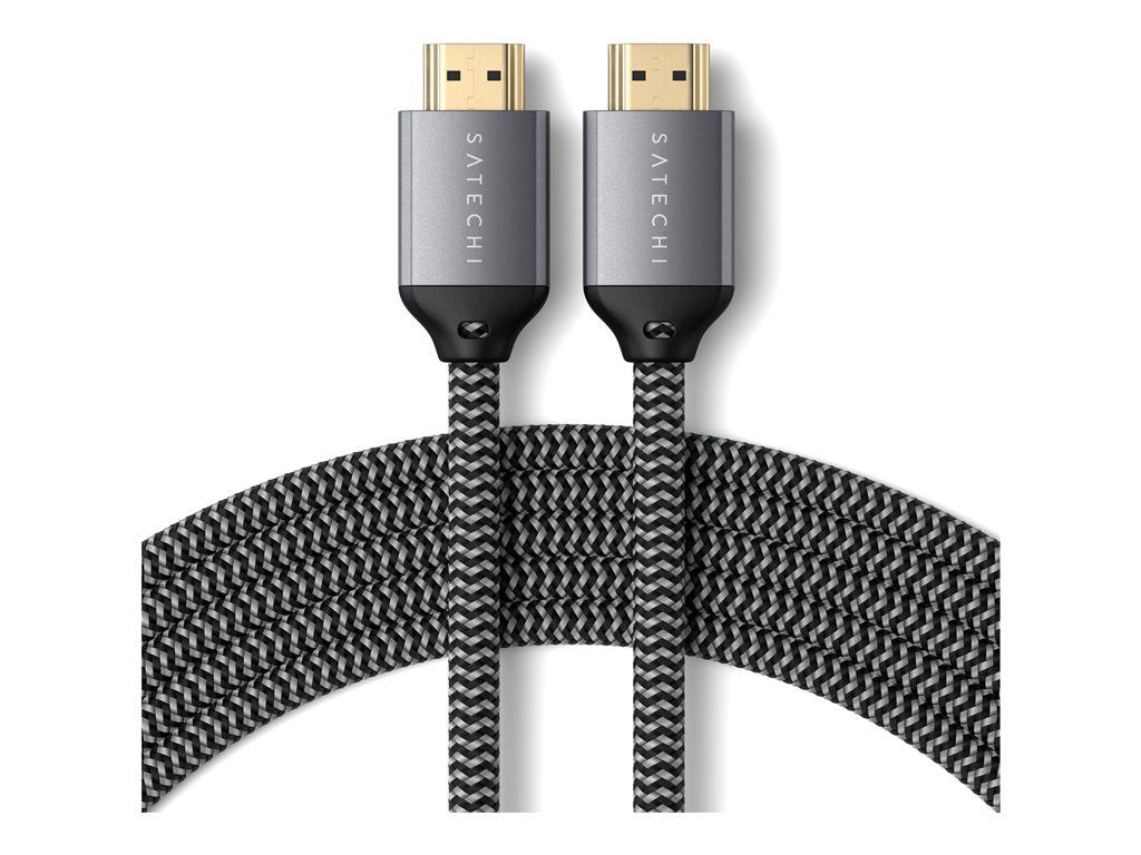 Satechi - Ultra High Speed - HDMI cable - HDMI male to HDMI male - 1080p support, 8K60Hz support, HDR support, 4K120Hz support, ST-8KHC2MM